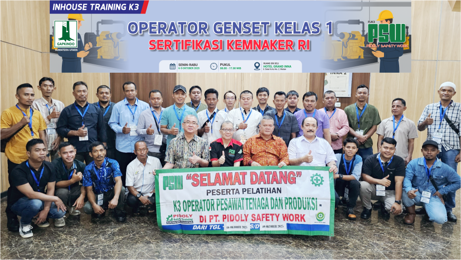 Training K3 Operator Genset Kelas 1