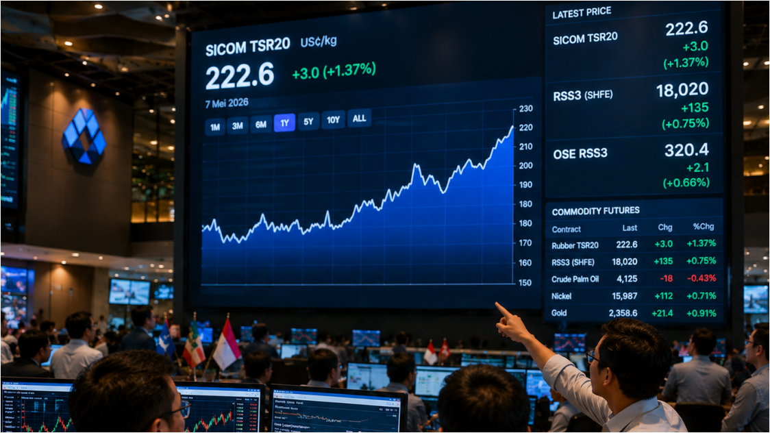 Rubber Prices Prepare to Test the 225 Level, Market Rebound Seen Growing More Solid