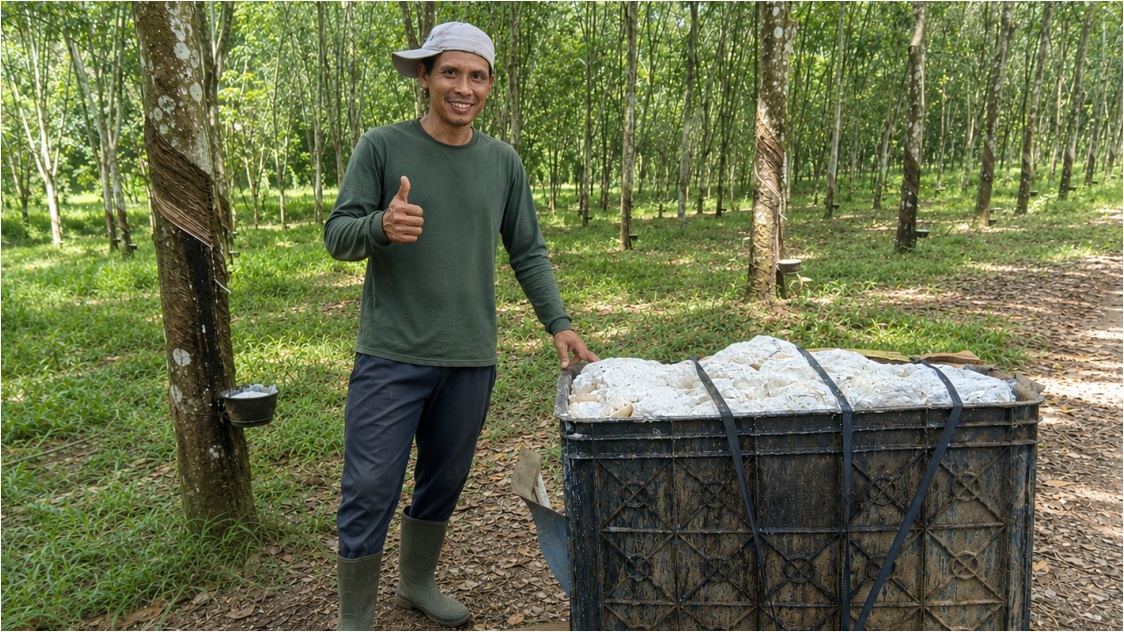 SICOM Global Rubber Prices Remain Bullish, as SICOM TSR20 Holds Firm Above 220 US Cents/Kg