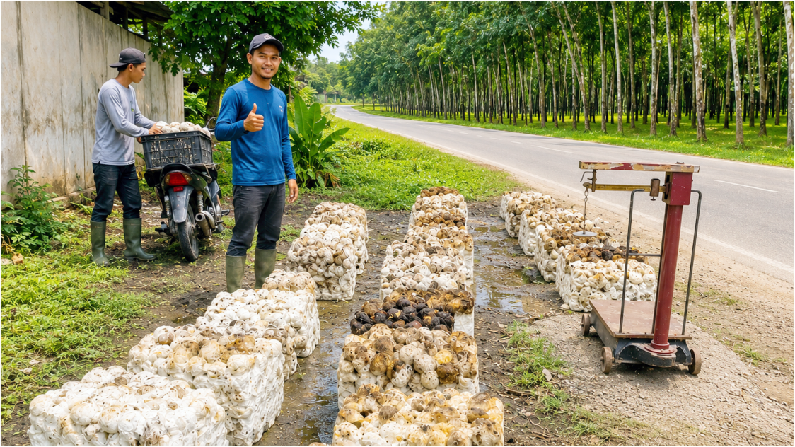SICOM-TSR20 Pulih dari Tekanan Jual, Peluang Uji 230–240 Cents Masih Terbuka Pekan Ini