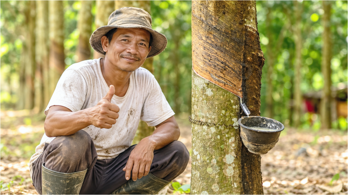 Harga Karet Terus Tertekan, SICOM-TSR20 Jatuh ke 234,8 Sen — Profit Taking Berlanjut, Harga Mulai Mendekati Level Bawah